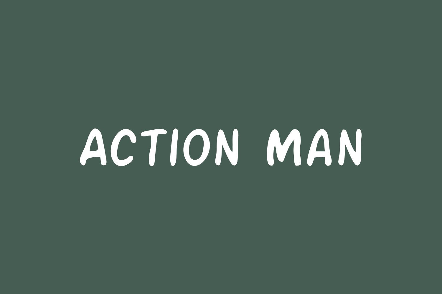 Action Man Font