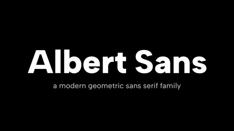 Albert Sans Font