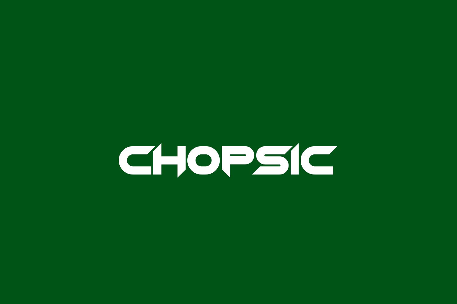 Chopsic Font