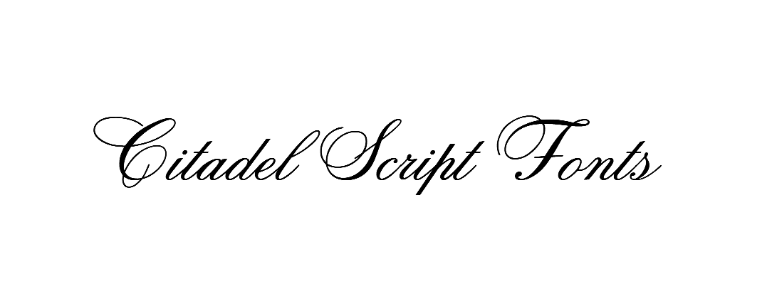 Citadel Script Font