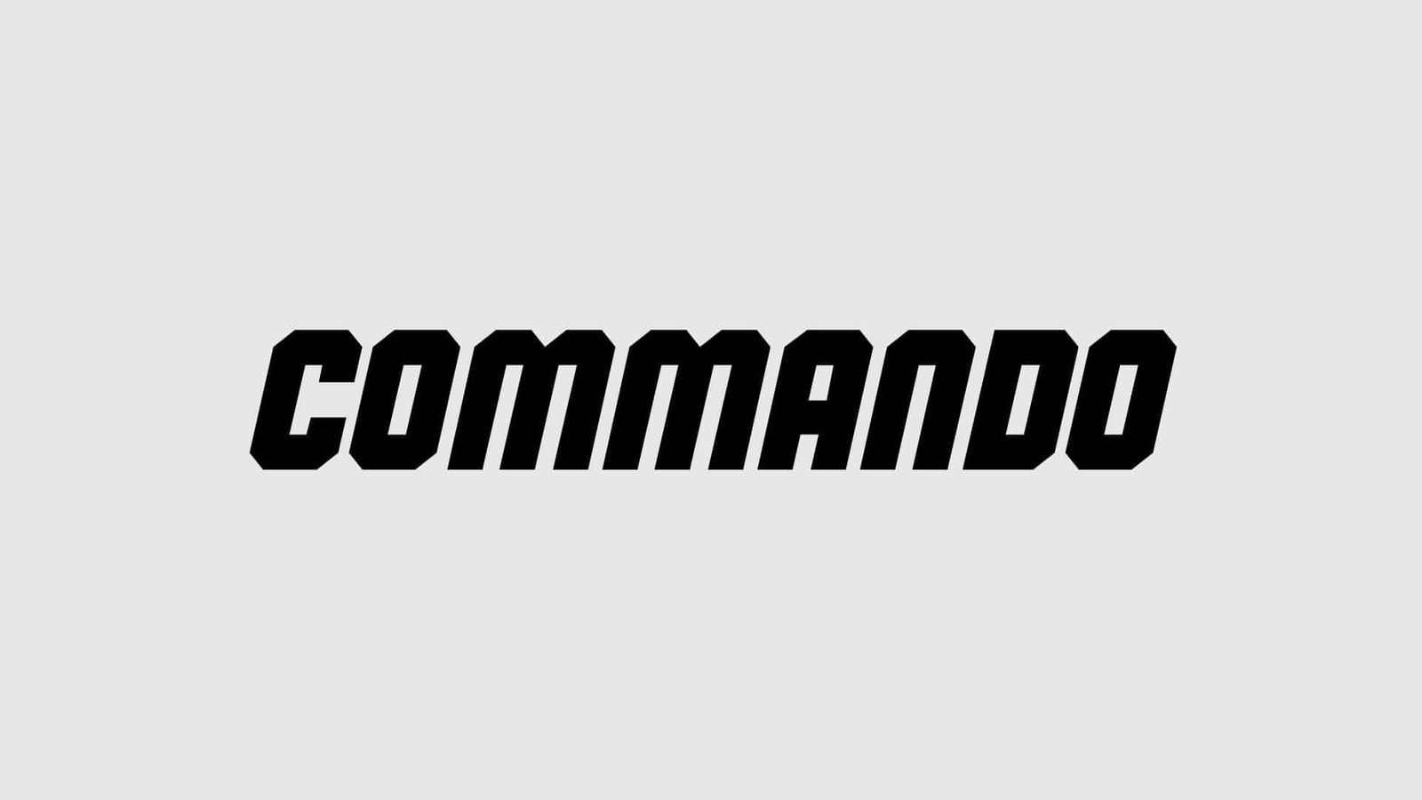 Commando Font