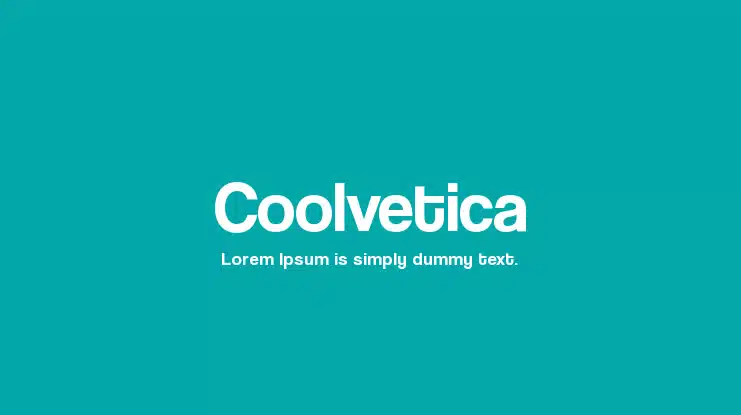 Coolvetica Font