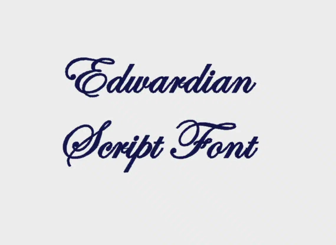 Edwardian Font
