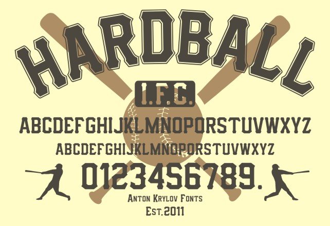 Ifc Hardball Font