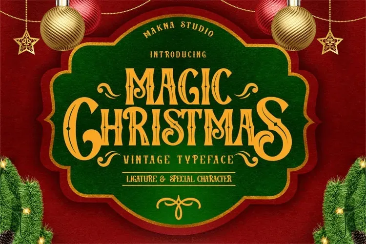 Magic Christmas Font