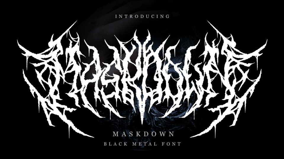 Maskdown Font