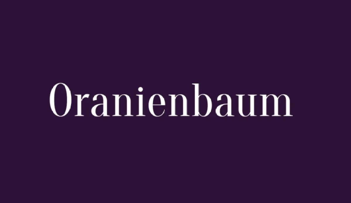 Oranienbaum Font