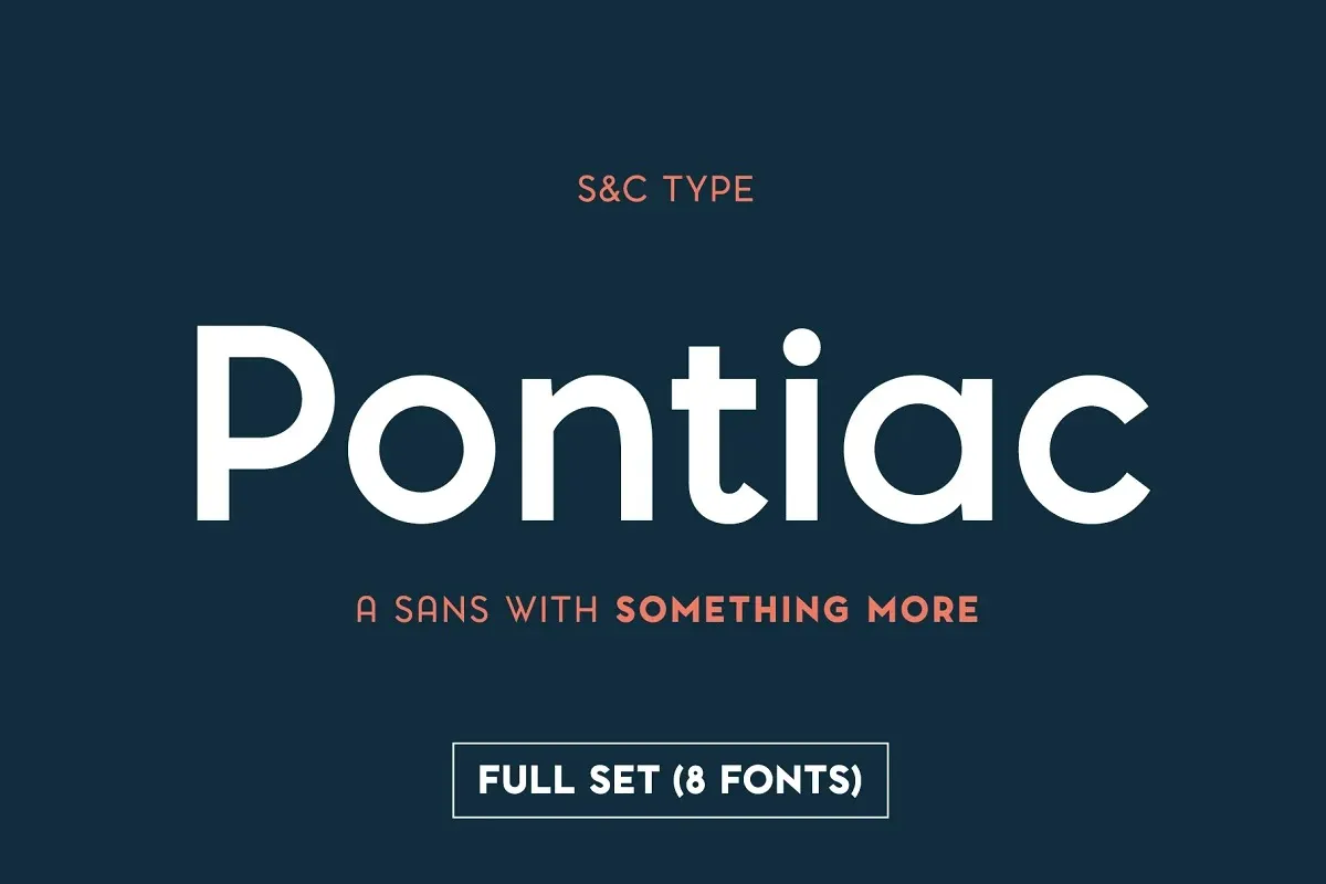 Pontiac Font
