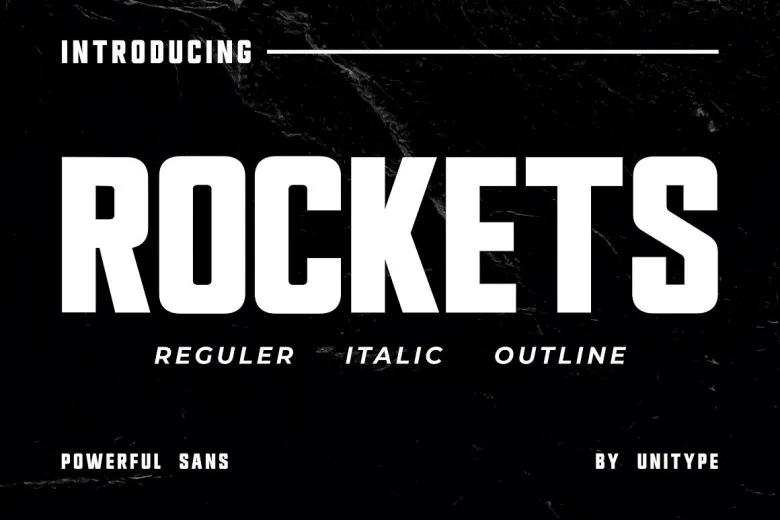 Rockets Font