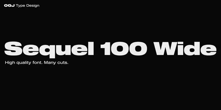 Sequel 100 Font