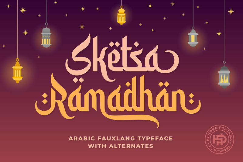Sketsa Ramadhan Font