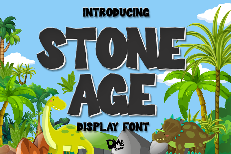 Stone Age Font