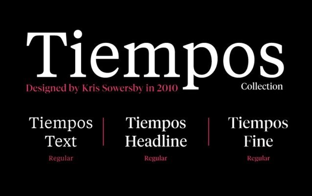 Tiempos Font