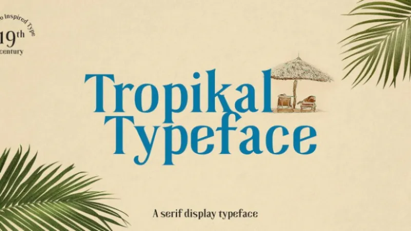 Tropikal Font