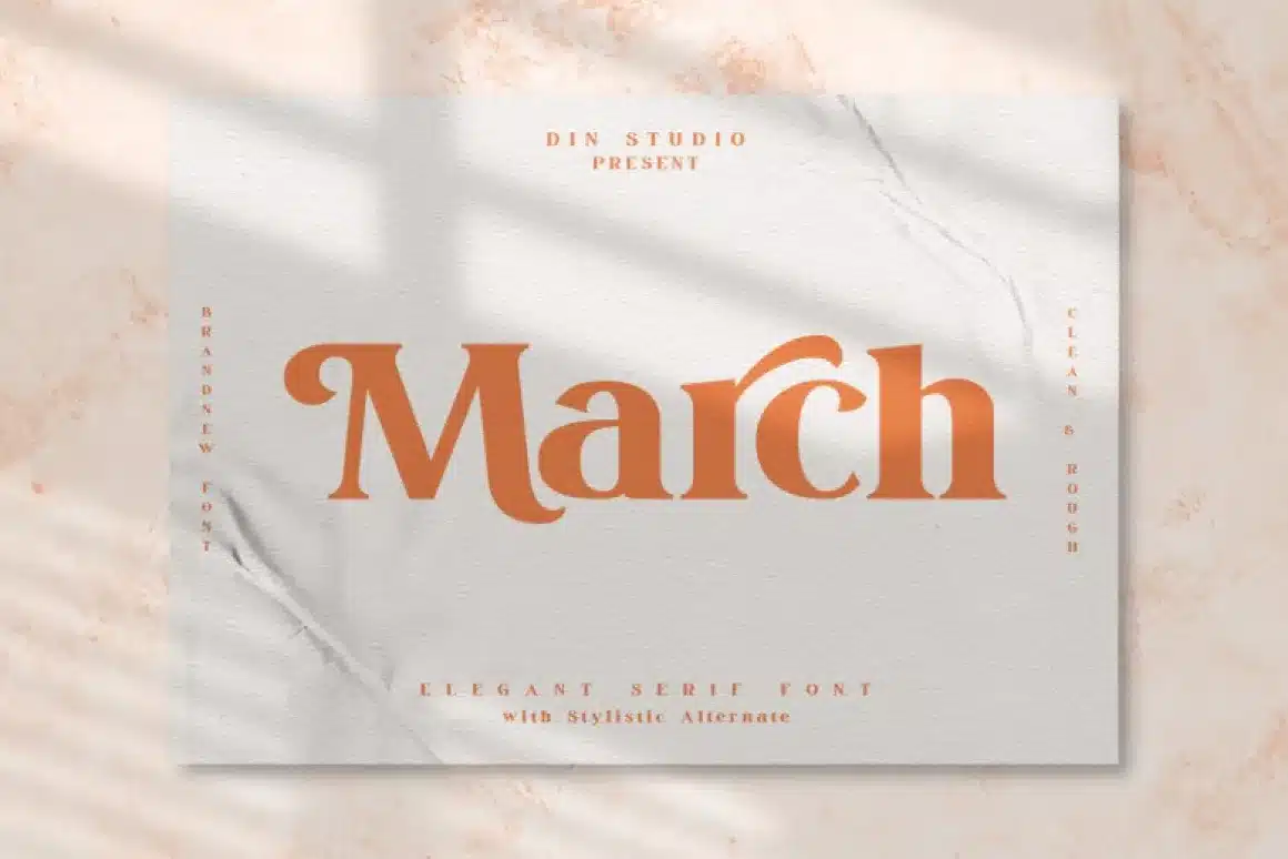 March Font