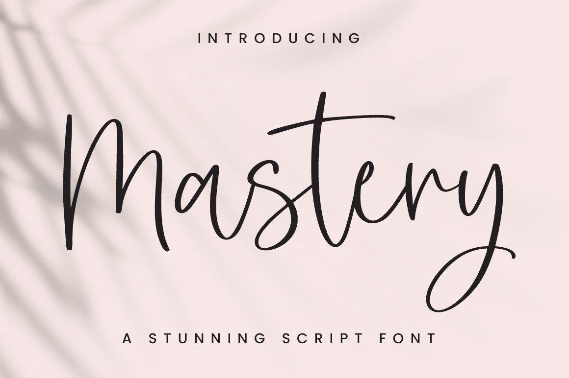 Mastery Font