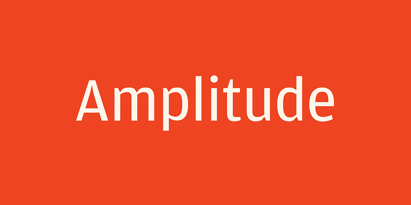 Amplitude Font