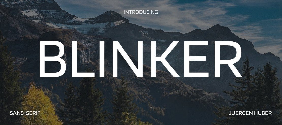 Blinker Font