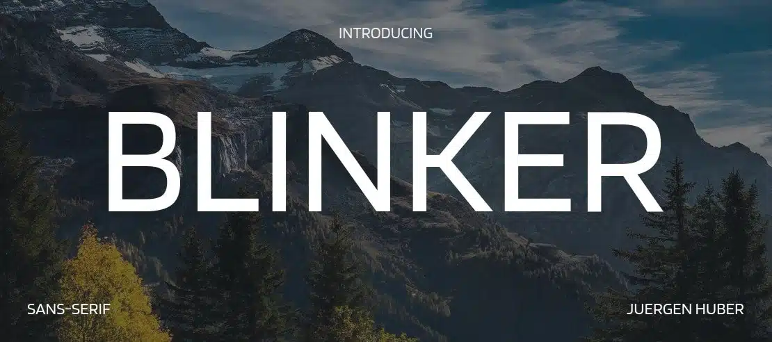 Blinker Font