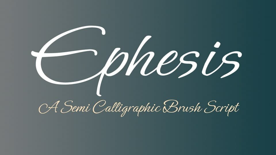 Ephesis Font
