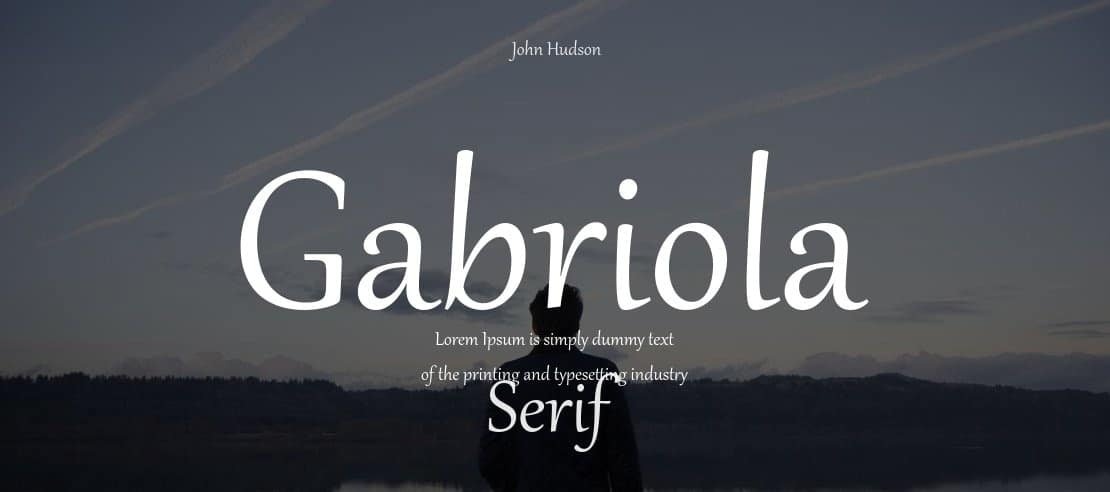 Gabriola Font