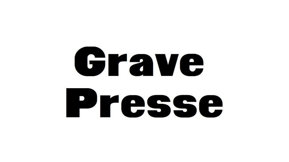 Grave Presso Font