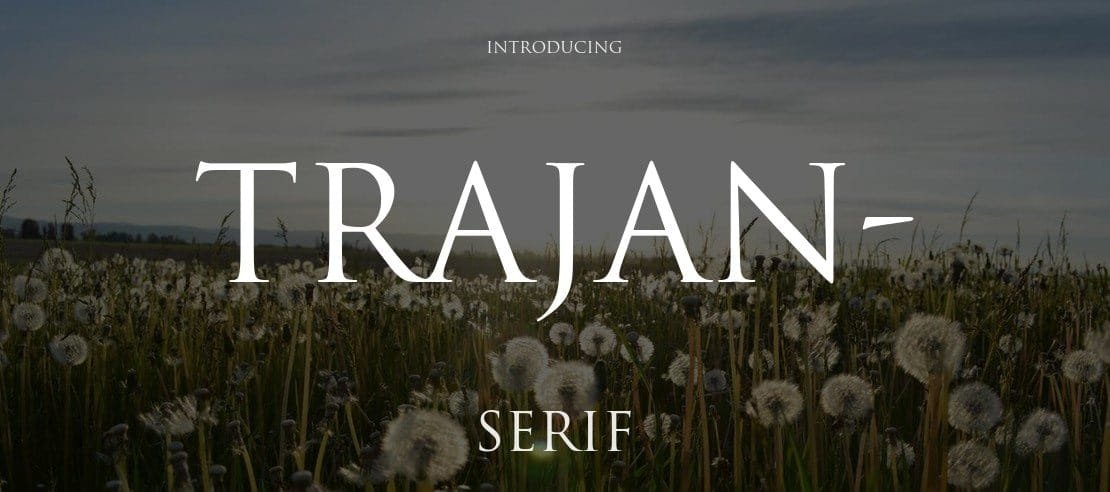 Trojan Font